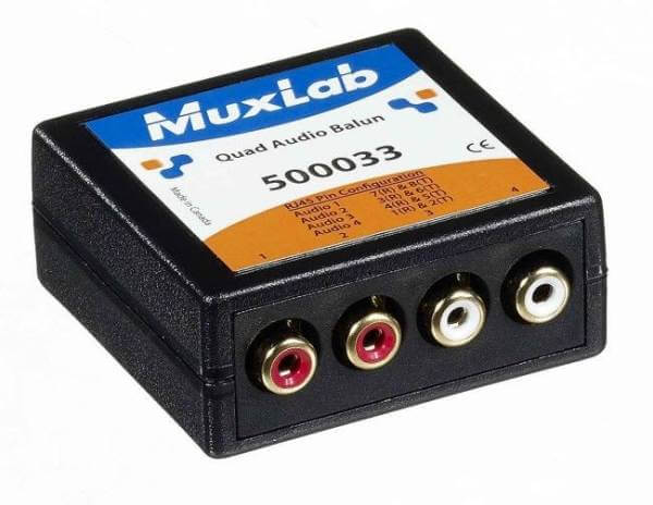 MuxLab Stereo Audio Balun MU 500033