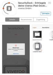 viveroo Verriegelungssystem Security loop und square