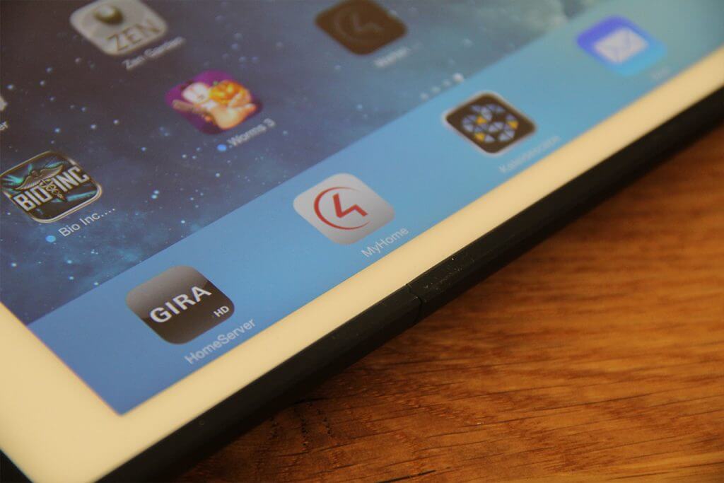 Tablet Homeserver mit Gira App